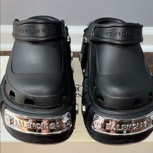 Balenciaga women croc shoes